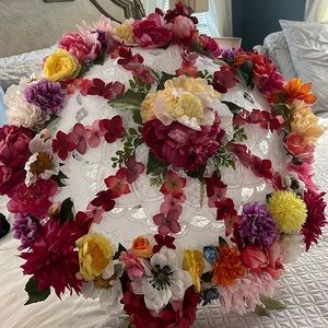 Umbrella used for Bridal Shower.  Paid $200.